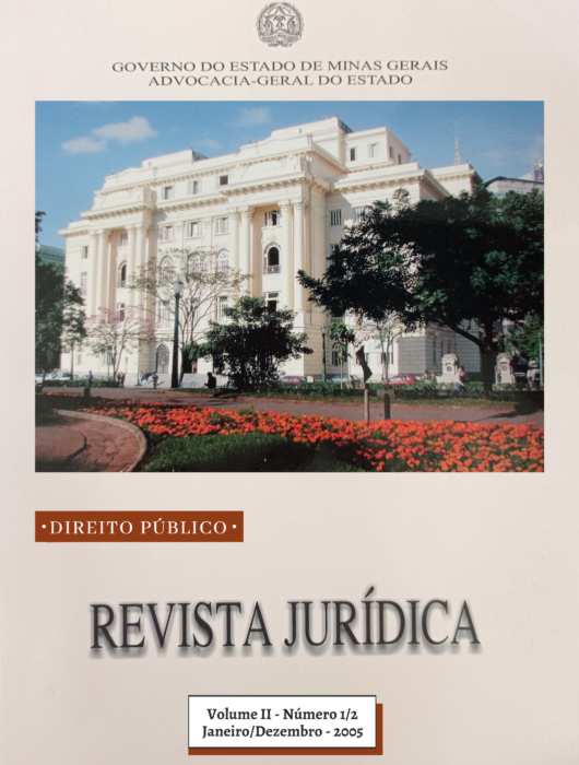 Revista Jurídica da Advocacia-Geral do Estado, nº 2, 2005. 1