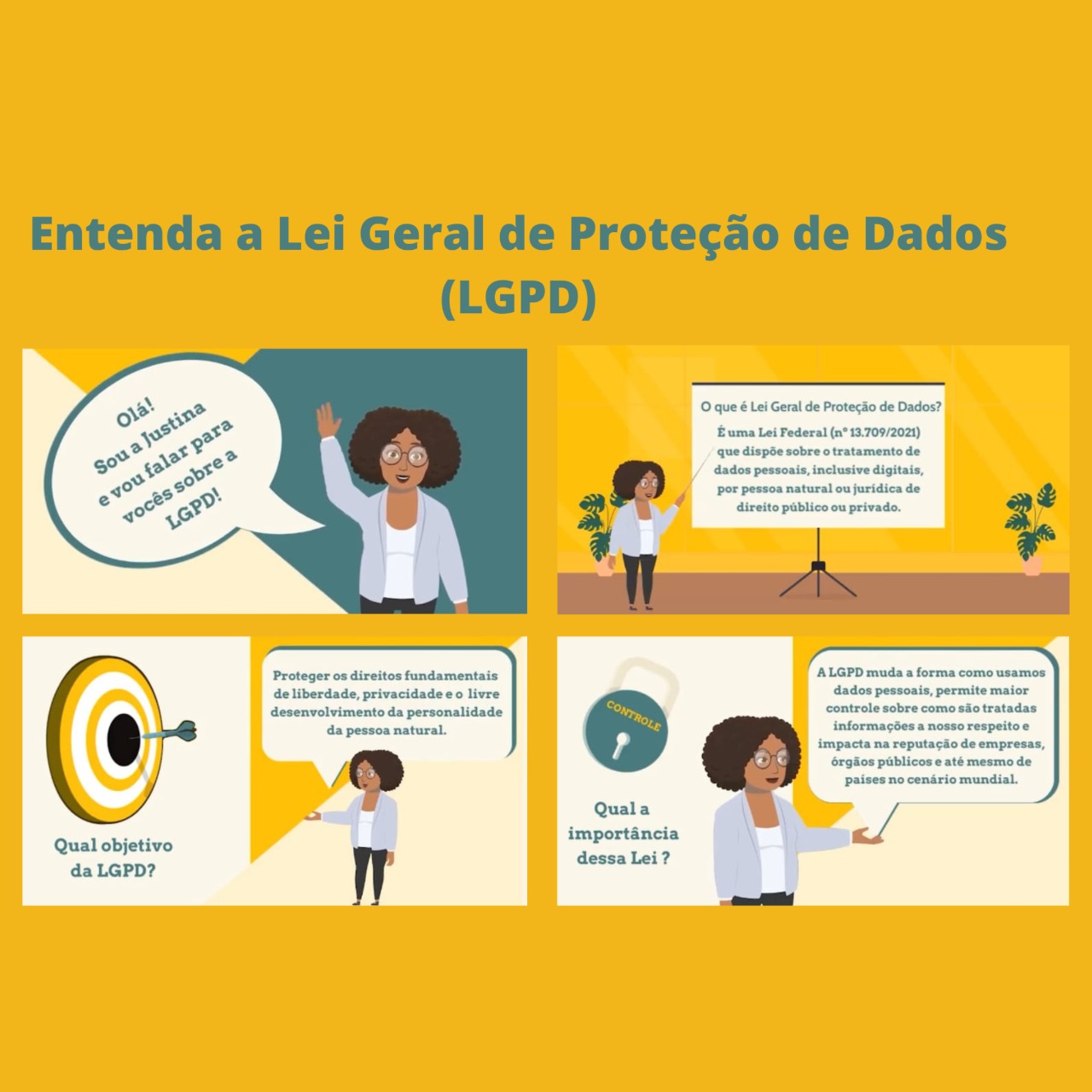 Campanha interna da AGE-MG reforça compromisso do órgão com as diretrizes da Lei Geral de Proteção de Dados