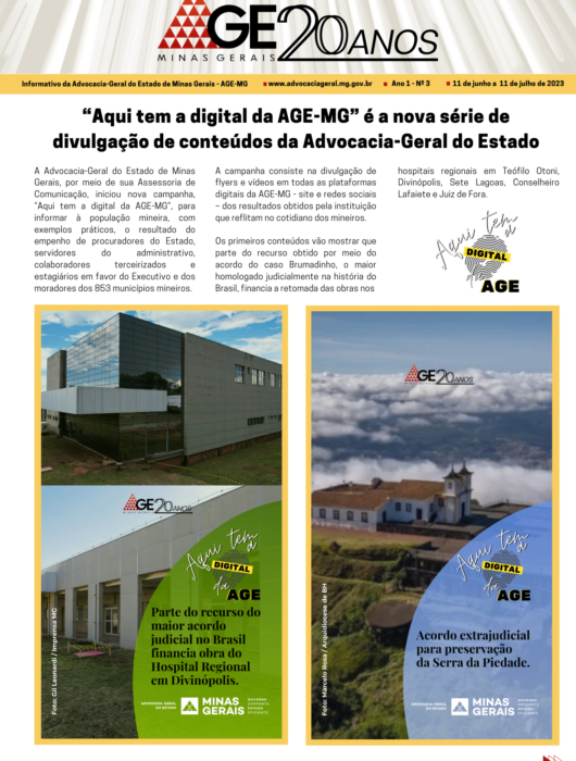 Jornal AGE-MG – n°3