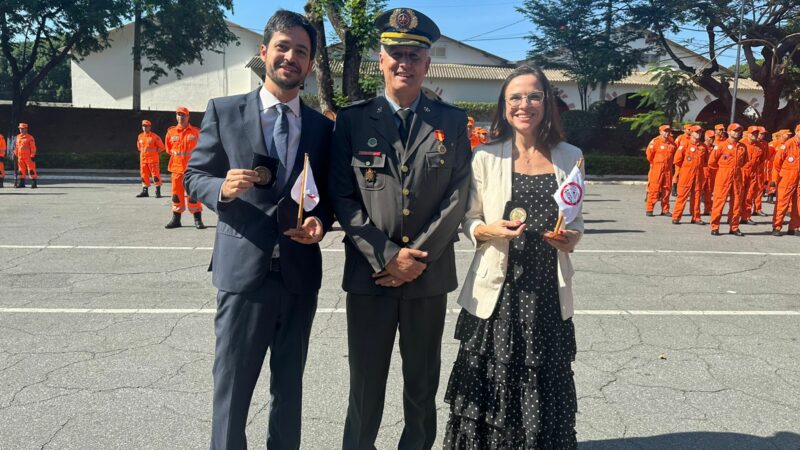 Procuradores do estado são homenageados com Medalha do Corpo de Bombeiros Militar de Minas Gerais