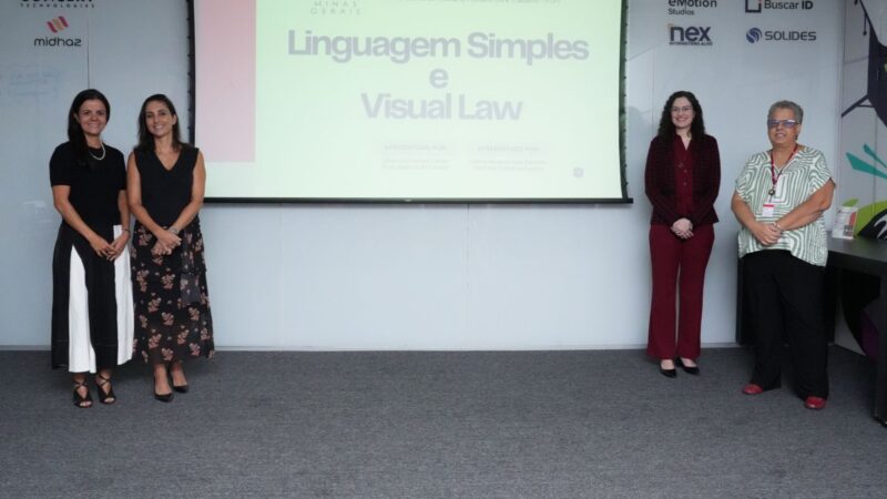 Linguagem Simples e Direito Visual são temas de palestra para procuradores do estado e servidores do administrativo lotados na PTPT e na Scat