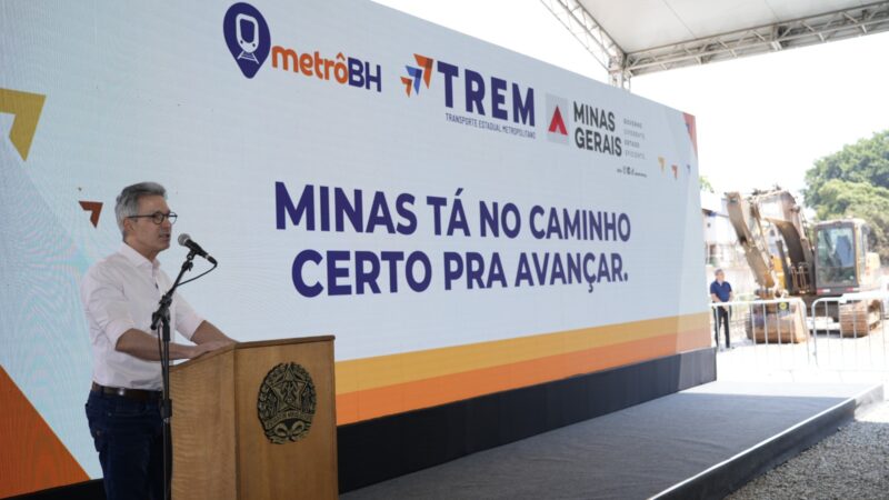 Governo de Minas coloca fim à espera dos mineiros pela realização das obras da linha 2 do metrô da RMBH