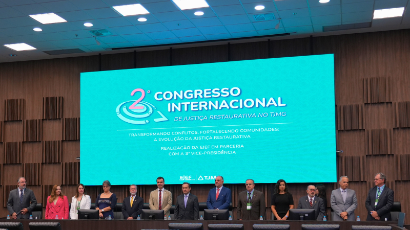 Advogado-geral adjunto representa governador de Minas no 2º Congresso Internacional de Justiça Restaurativa