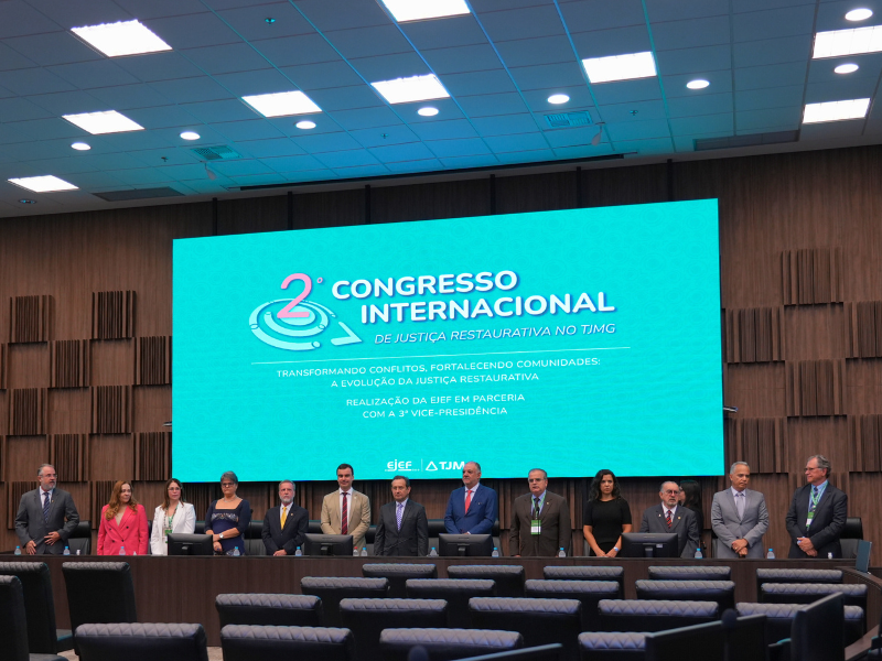 Advogado-geral adjunto representa governador de Minas no 2º Congresso Internacional de Justiça Restaurativa